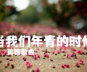 当我们年青的时候吉他谱,原版歌曲,简单C调弹唱教学,六线谱指弹简谱2张图